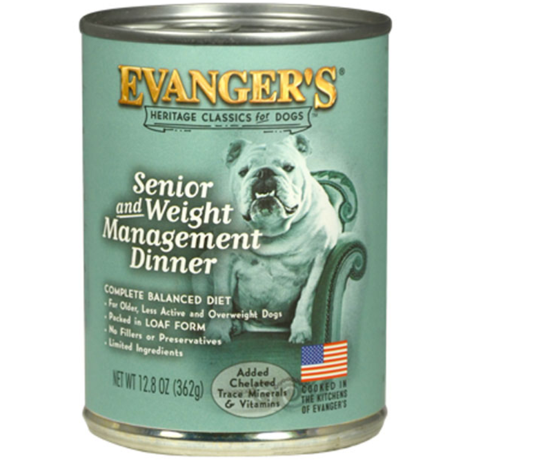 Evanger's Senior & Weight Management Canned Dog Food