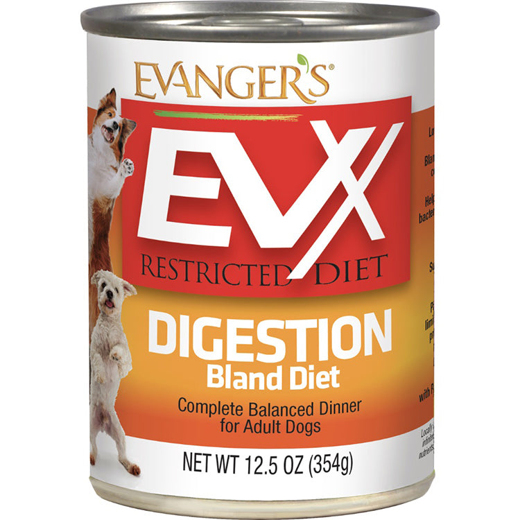 Evangers EVX Restricted Diet Digestion Bland Diet Canned Dog Food 12.5oz
