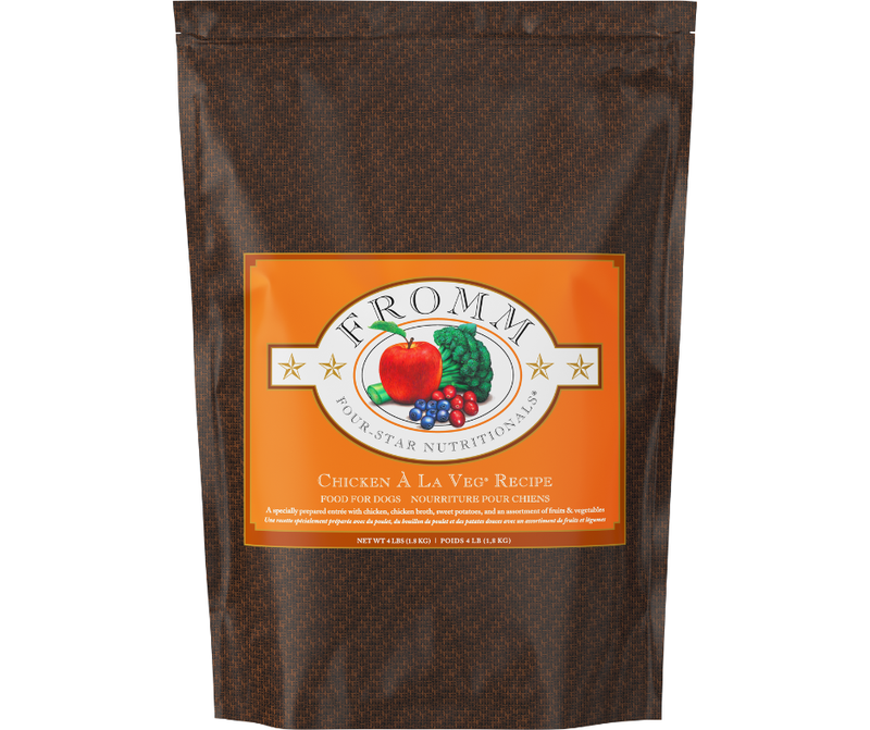 Fromm Family Four Star Chicken Ala Veg Recipe Dog Food