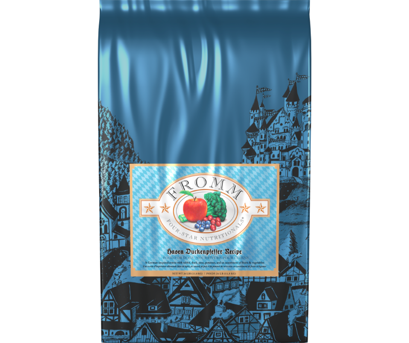 Fromm Family Four Star Hasen Duckenpfeffer Grain Free Dog Food