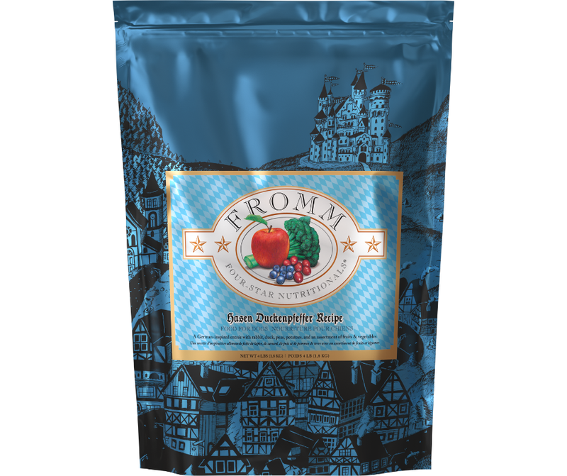 Fromm Family Four Star Hasen Duckenpfeffer Grain Free Dog Food