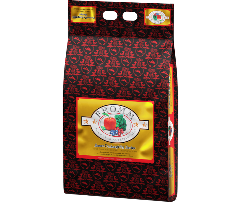 Fromm Family Four Star Hasen Duckenpfeffer Recipe Cat Food