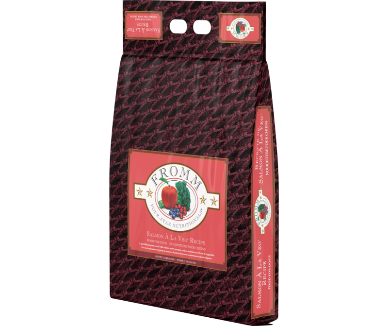 Fromm Family Four Star Salmon A La Veg Recipe Dog Food