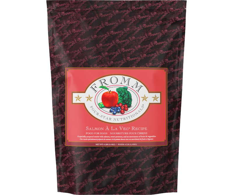 Fromm Family Four Star Salmon A La Veg Recipe Dog Food