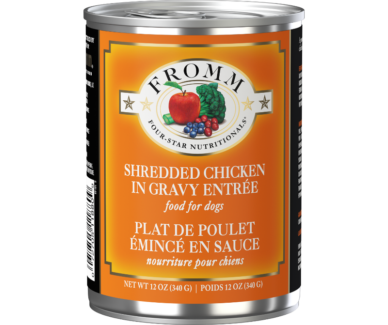 Fromm Family Four Star Shredded Chicken Entree Canned Dog Food
