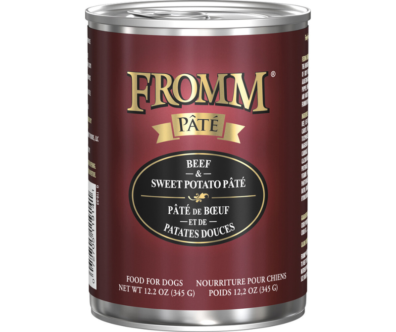 Fromm Family Gold Beef & Sweet Potato Dog Canned Food
