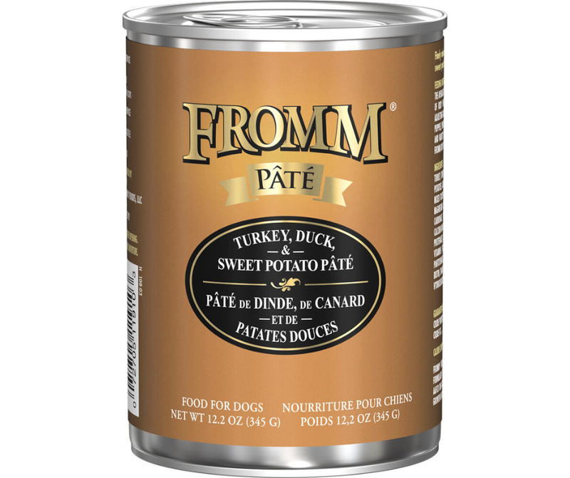 Fromm Family Gold Turkey, Duck & Sweet Potato Canned Dog Food
