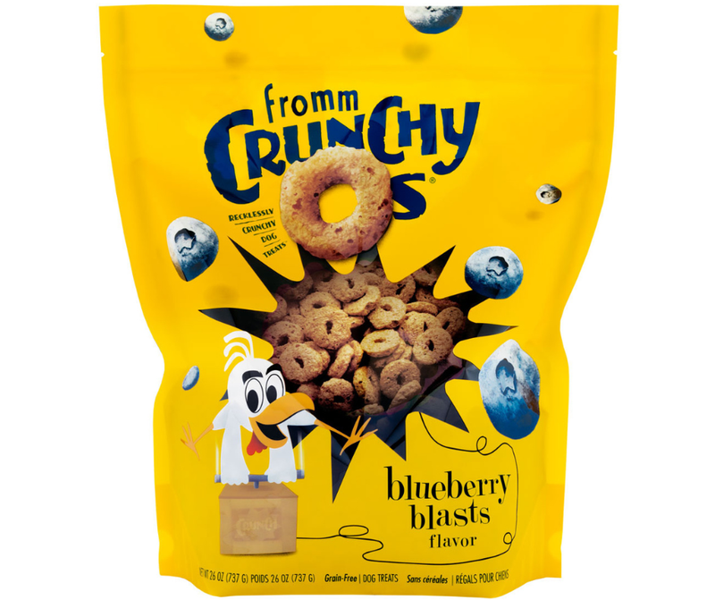 Fromm Four Star Crunchy O's Blueberry Blasts Dog Treats