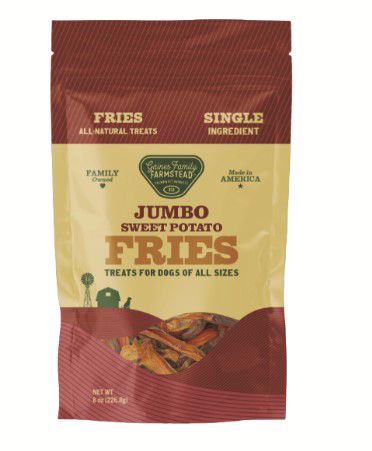 GAINES FAMILY 8 OZ DOG JUMBO SWEET POTATO FRIES