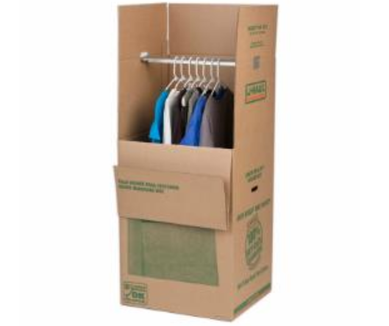 Grand Wardrobe Box with Hanger Bar