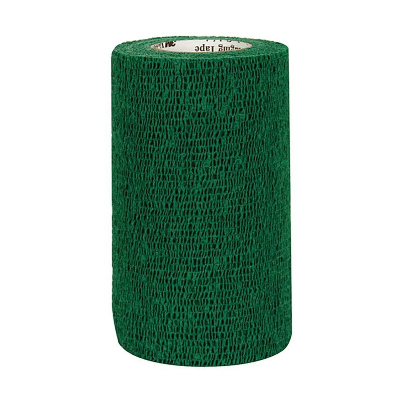 3M 4 inch green Vetrap wrap for horses and livestock