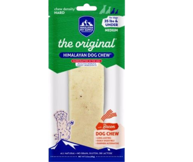 Himalayan Chew Bacon for 35lb and under dogs