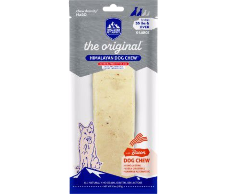 Himalayan Chew Bacon for 55lb and over dogs