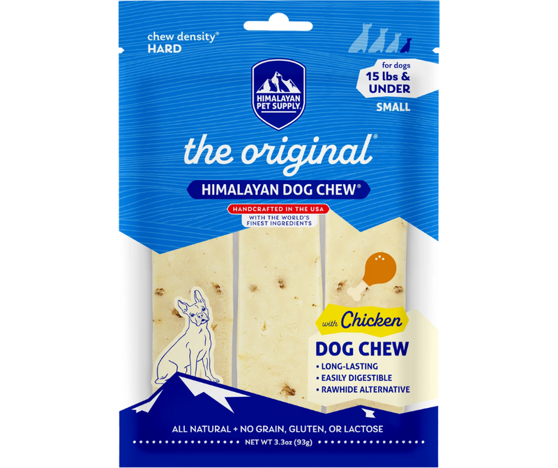 Himalayan Pet Supply Cheese Chicken Hard Chew Dog