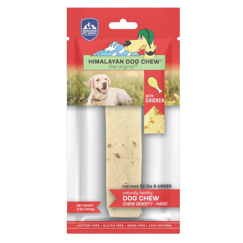 Himalayan Pet Supply Cheese Hard Chew Chicken for  55lb and under dogs