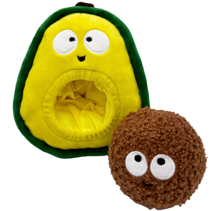 Huxley & Kent Avocado Pop 'n Fetch 2in 1 Dog Toy