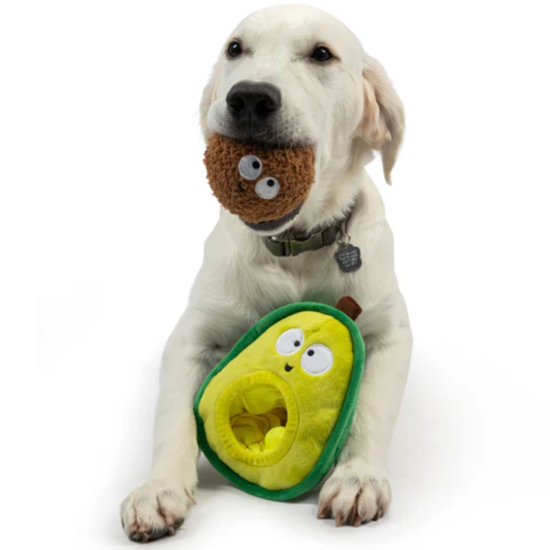 Huxley & Kent Avocado Pop 'n Fetch 2in 1 Dog Toy
