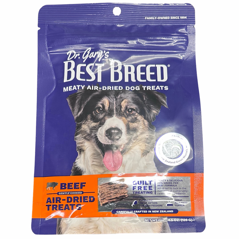 Dr. Gary's Best Breed Beef Meaty Air Dried Dog Treats