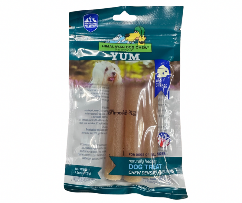 Himalayan Pet Supply Yaky Yum Cheese Stick Cheese Flavor 4.5oz bag