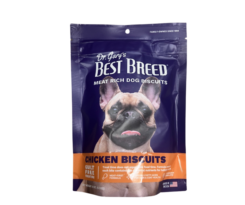 Dr. Gary's Best Breed Chicken Biscuit Dog Treats