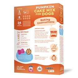 Puppy Cake Mix Pumpkin 9oz(Wheat Free)
