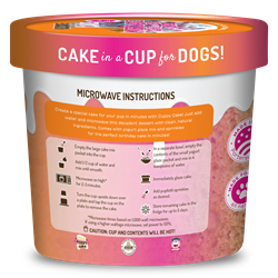 Puppy Cake 4oz Cuppy Cake Pumpkin Spice