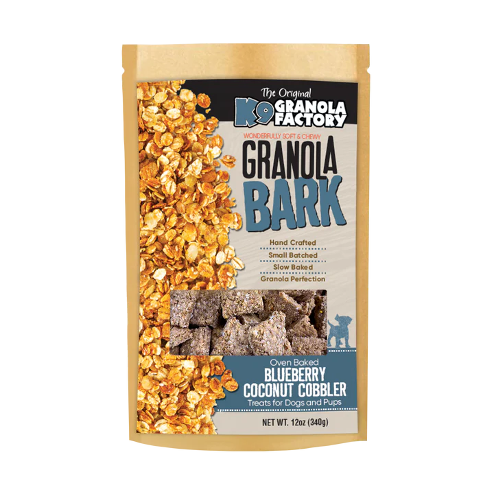 K9 Granola Blueberry Coconut Cobbler Granola Bark