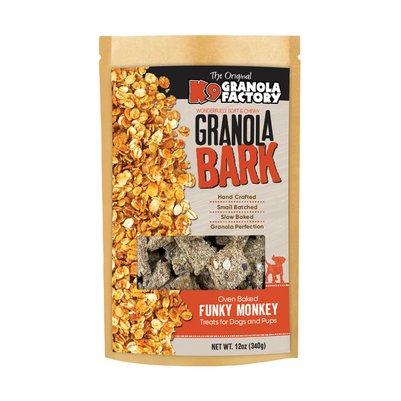 K9 Granola Chunky Monkey Granola Bark