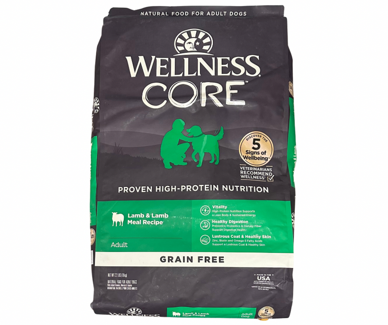 Wellness Core Grain Free Lamb Recipe