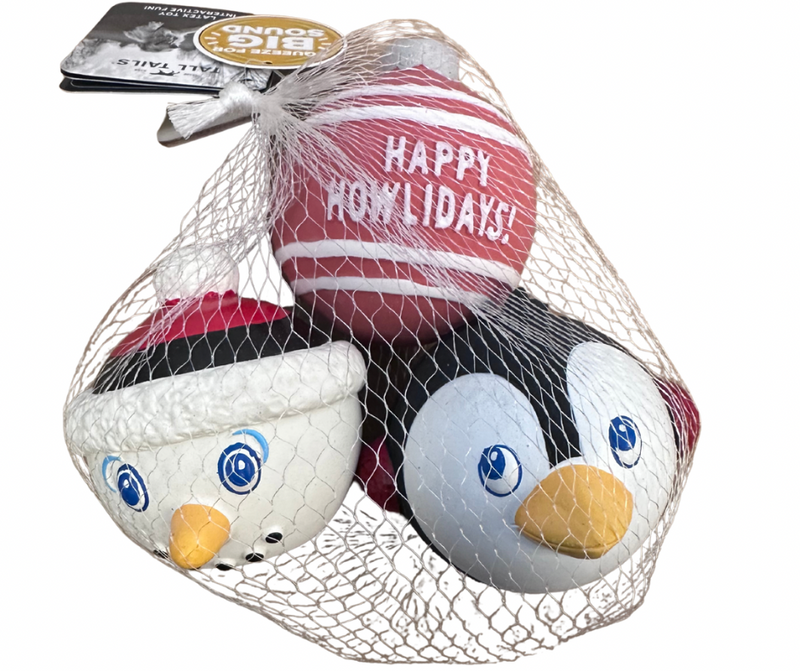 Tall Tails Winter 3pack Fetch Balls
