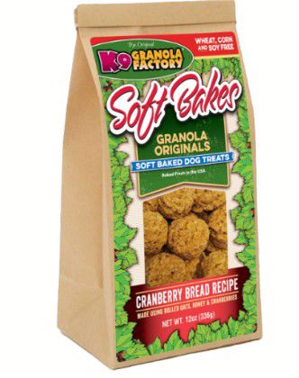 K9 Granola Soft Bakes Cranberry Bread