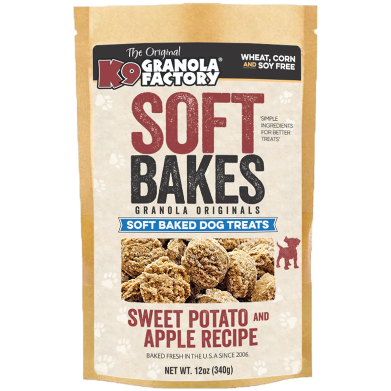 K9 Granola Factory Soft Bakes Sweet Potato & Apple Recipe