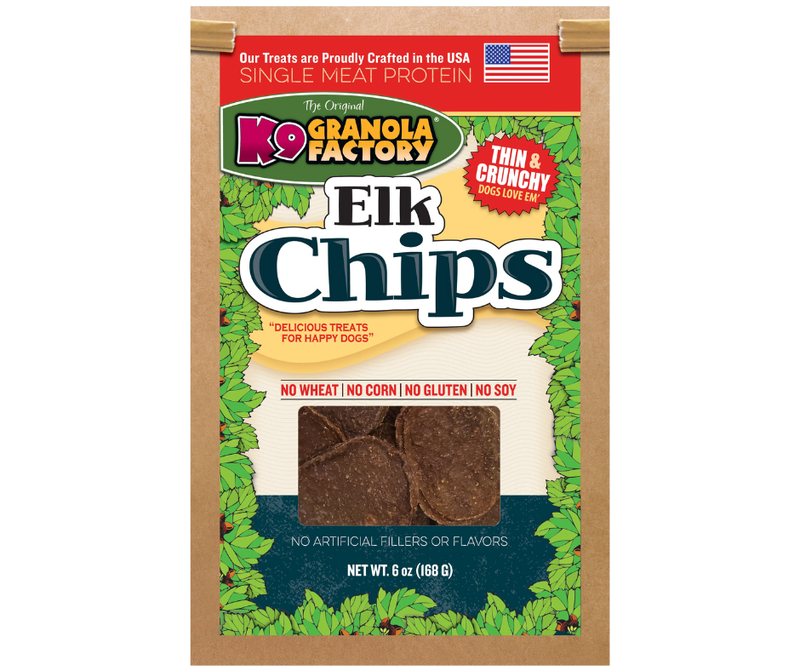 K9 Granola Elk Chips