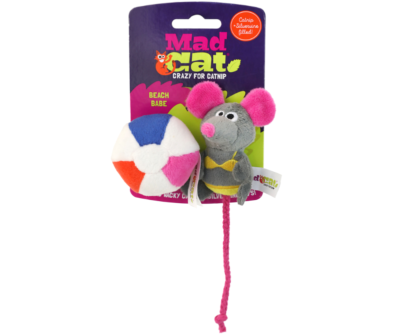 Mad Cat Beach Babe Mouse 2pk