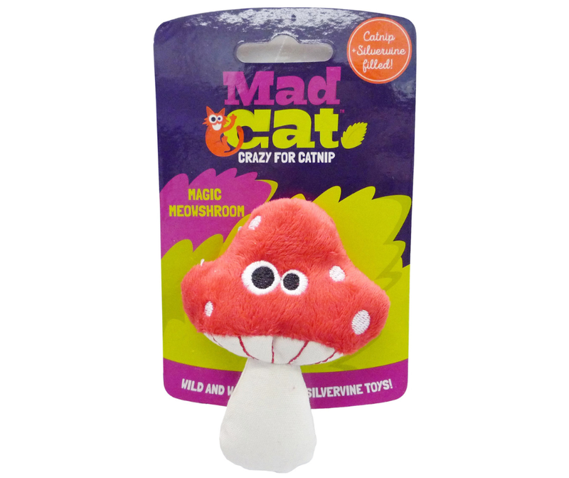 Mad Cat Magic Meowshroom Catnip Toy