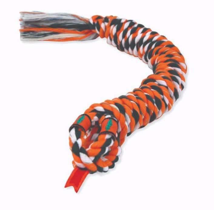 Mammoth 18in Medium Snakebiter Shorty Rope Tug Toy