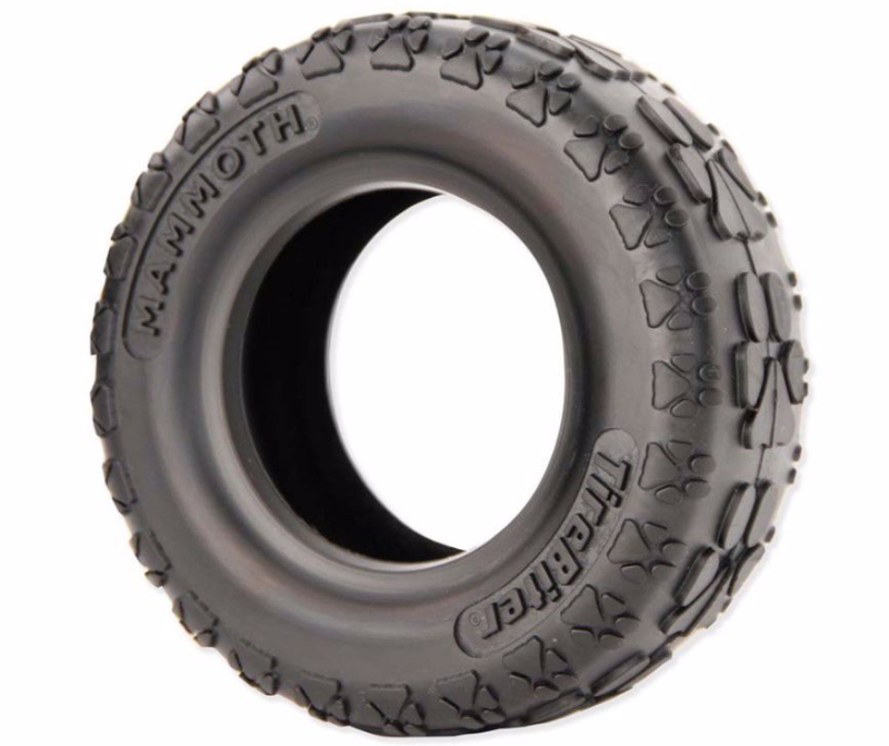 Mammoth 6" Large Tirebiter II Tire Dog Toy