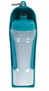 Messy Dog 16oz Water Bottle with Removable Bowl