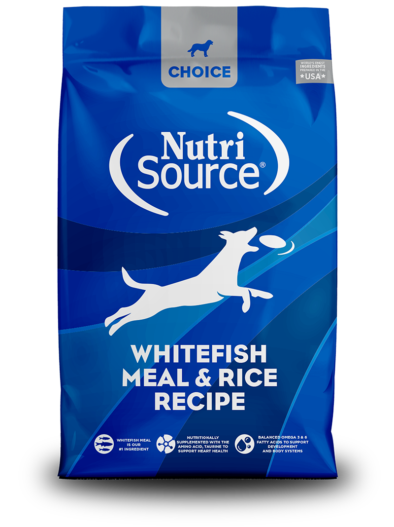 NutriSource "Choice" Whitefish and Rice Dry Dog Food