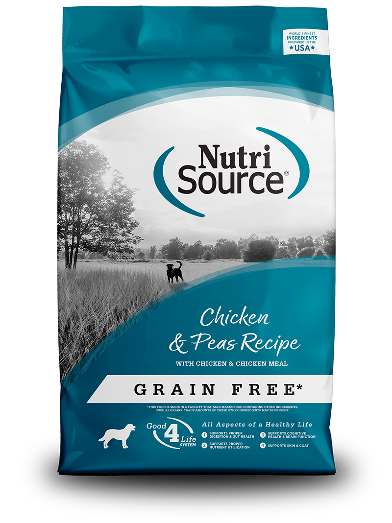 NutriSource Grain Free Chicken & Pea Dog Food