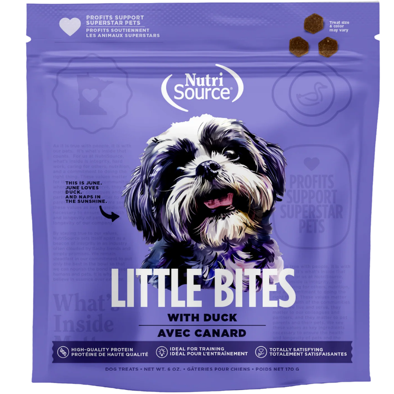 Nutrisource Small Breed Little Bites Duck Dog Treats