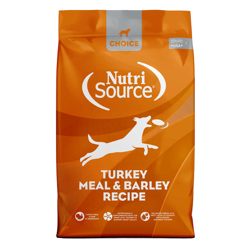 NutriSource "Choice" Turkey and Barley Dry Dog Food