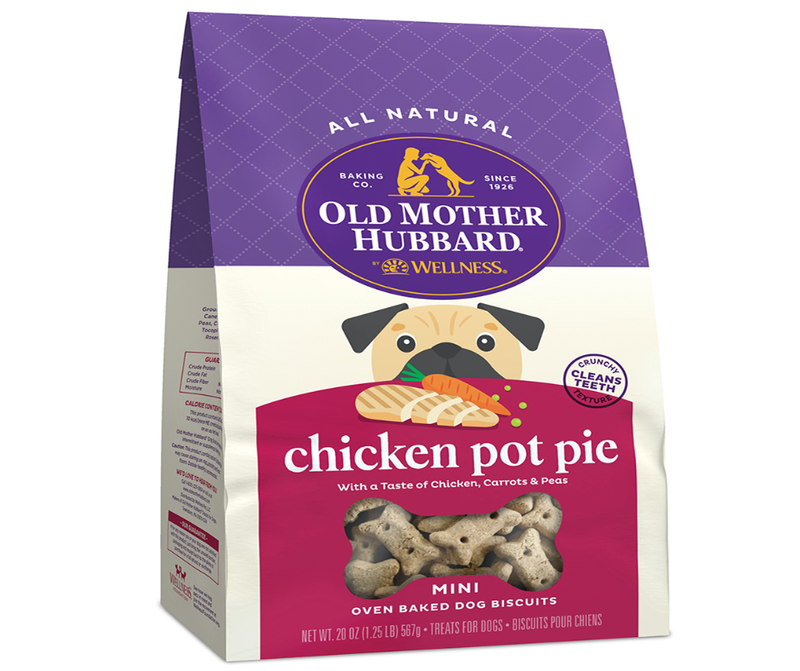Old Mother Hubbard Mini Chicken Pot Pie Dog Biscuit Treats