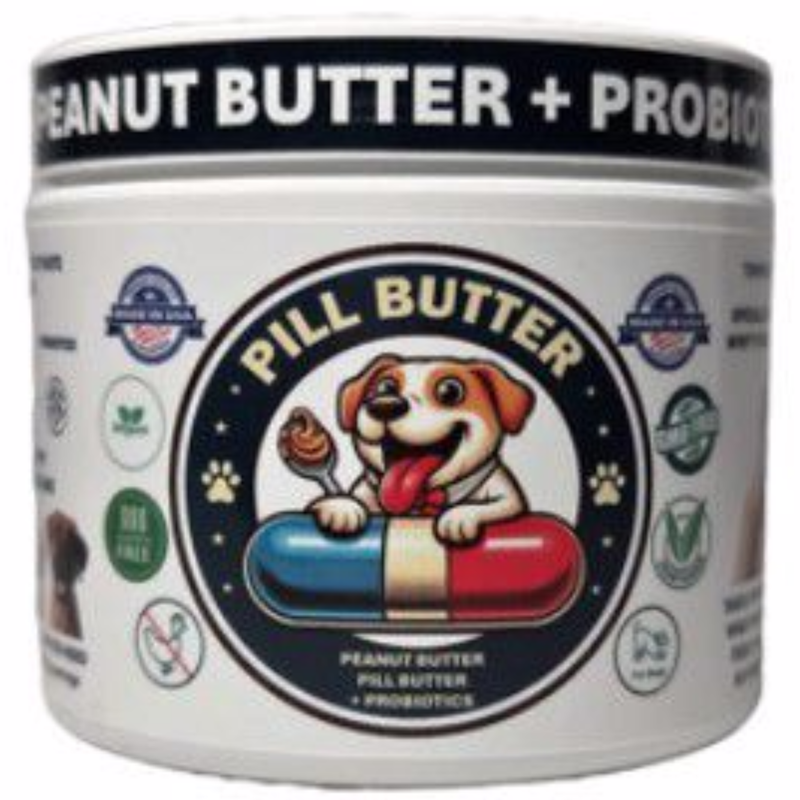 Pill Butter Original Peanut Butter + Probiotics Dog Pill Wrap