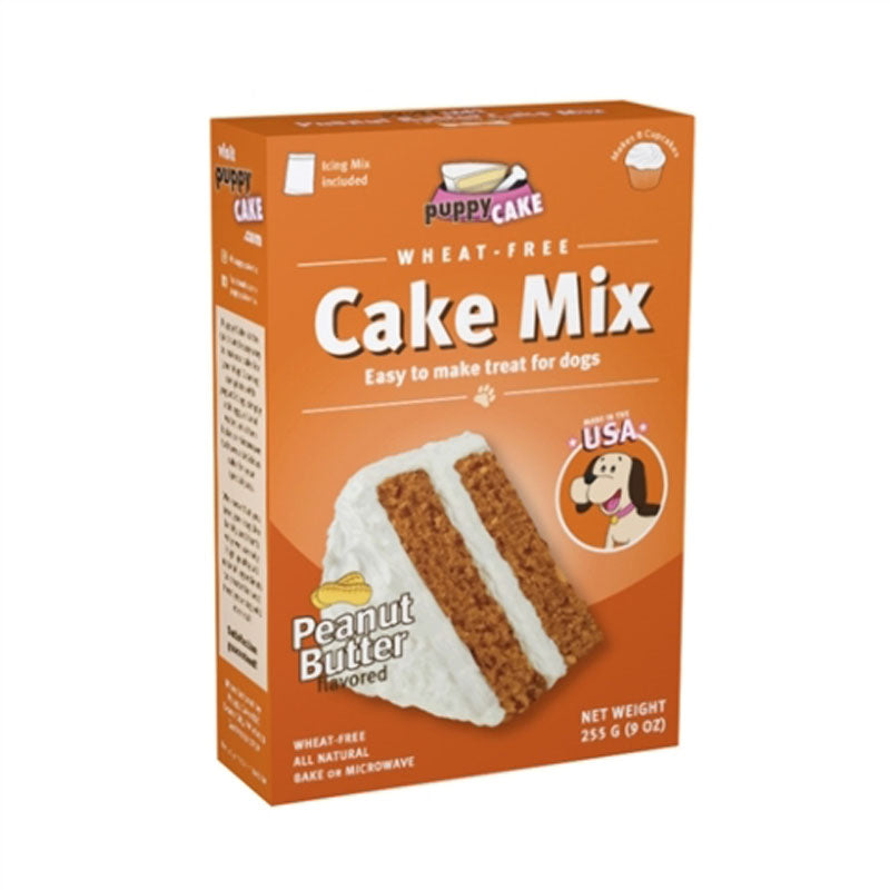 Puppy Cake Mix Peanut Butter 9oz Wheat Free