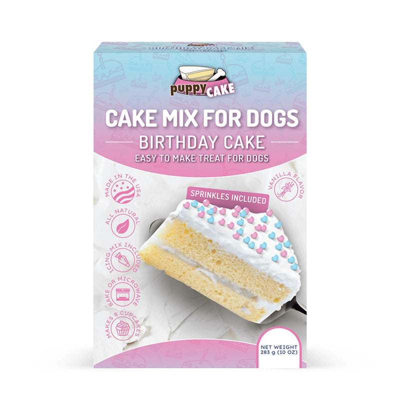Puppy Cake 4oz Cuppy Cake Birthday Cake w/ Sprinkles