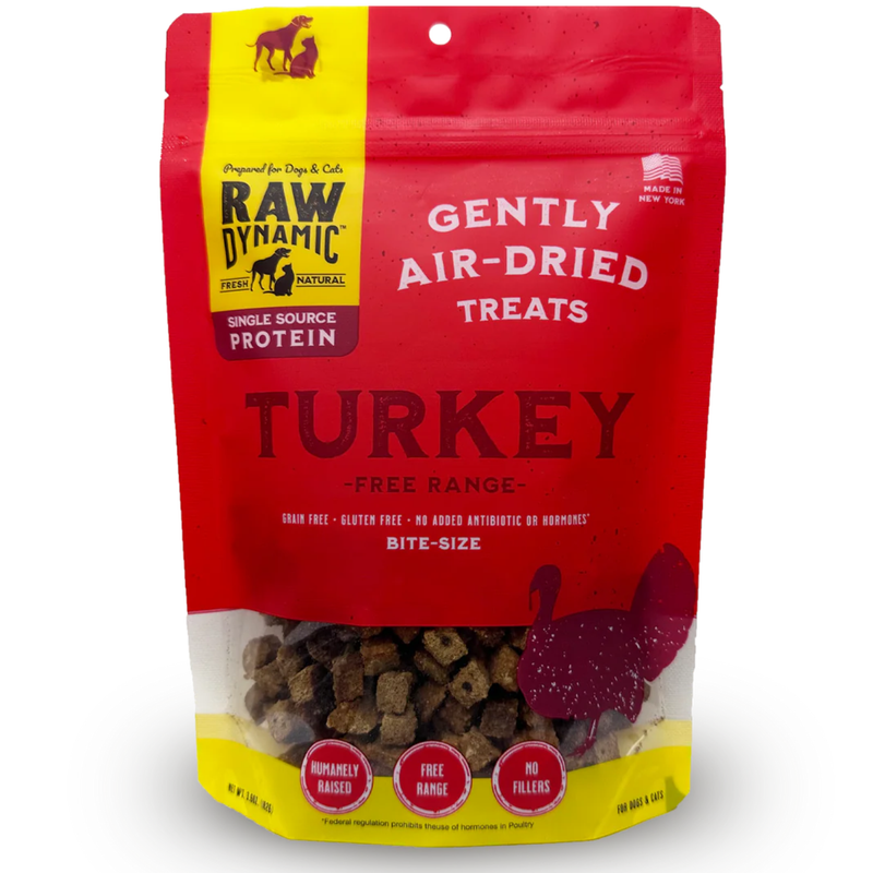 Raw Dynamic Gently Air Dried Turkey Treats