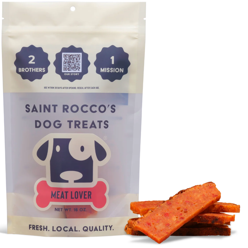 Saint Rocco's Treats Meat Lover's Soft Baked Dog Treats