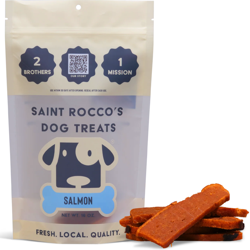 Saint Rocco's Treats Alaskan Salmon Soft Baked Dog Treats