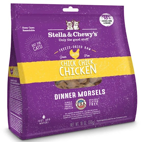 Stella&Chewy's Cat Chicken Freeze Dried Raw Morsels